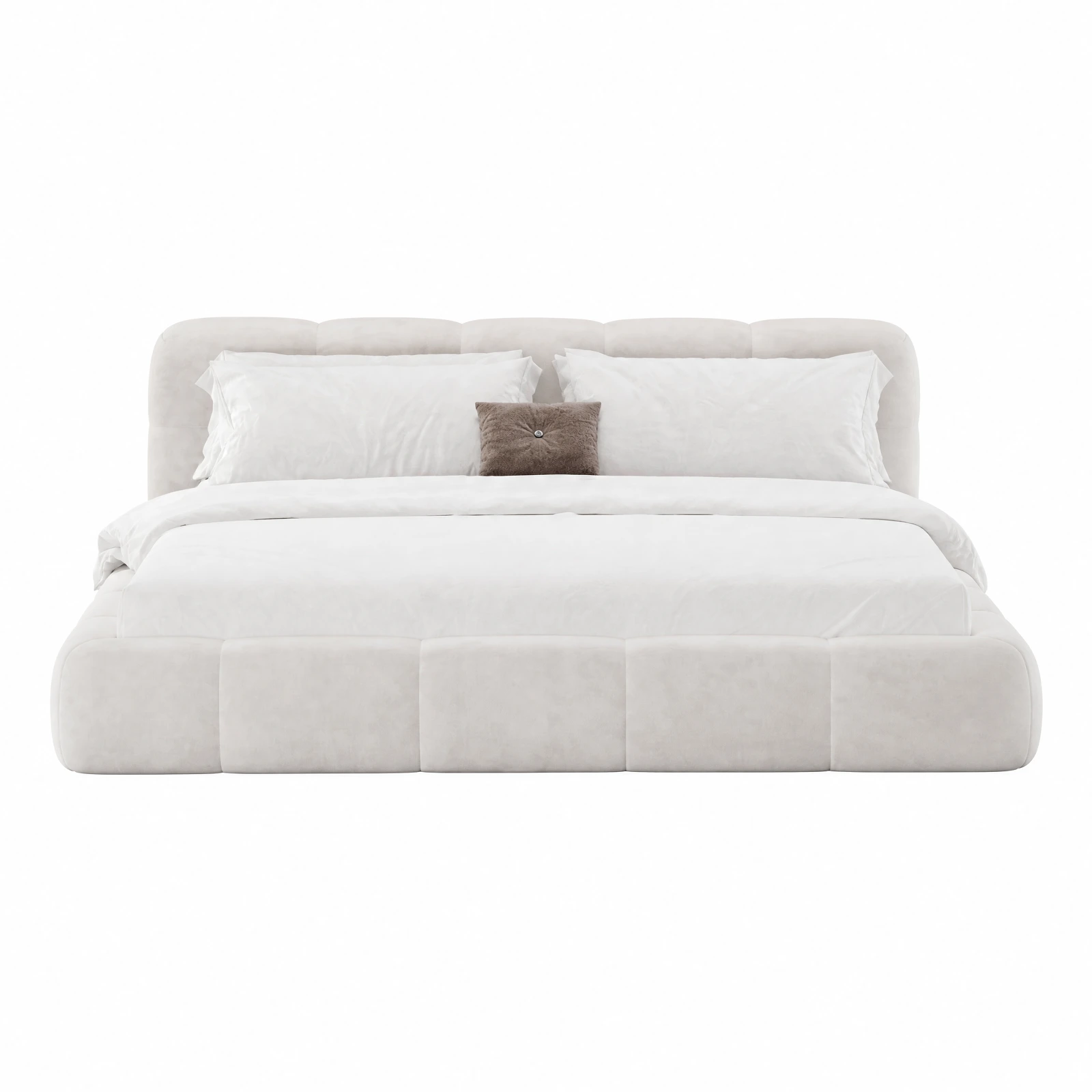 Modern Upholstered Platform Bed